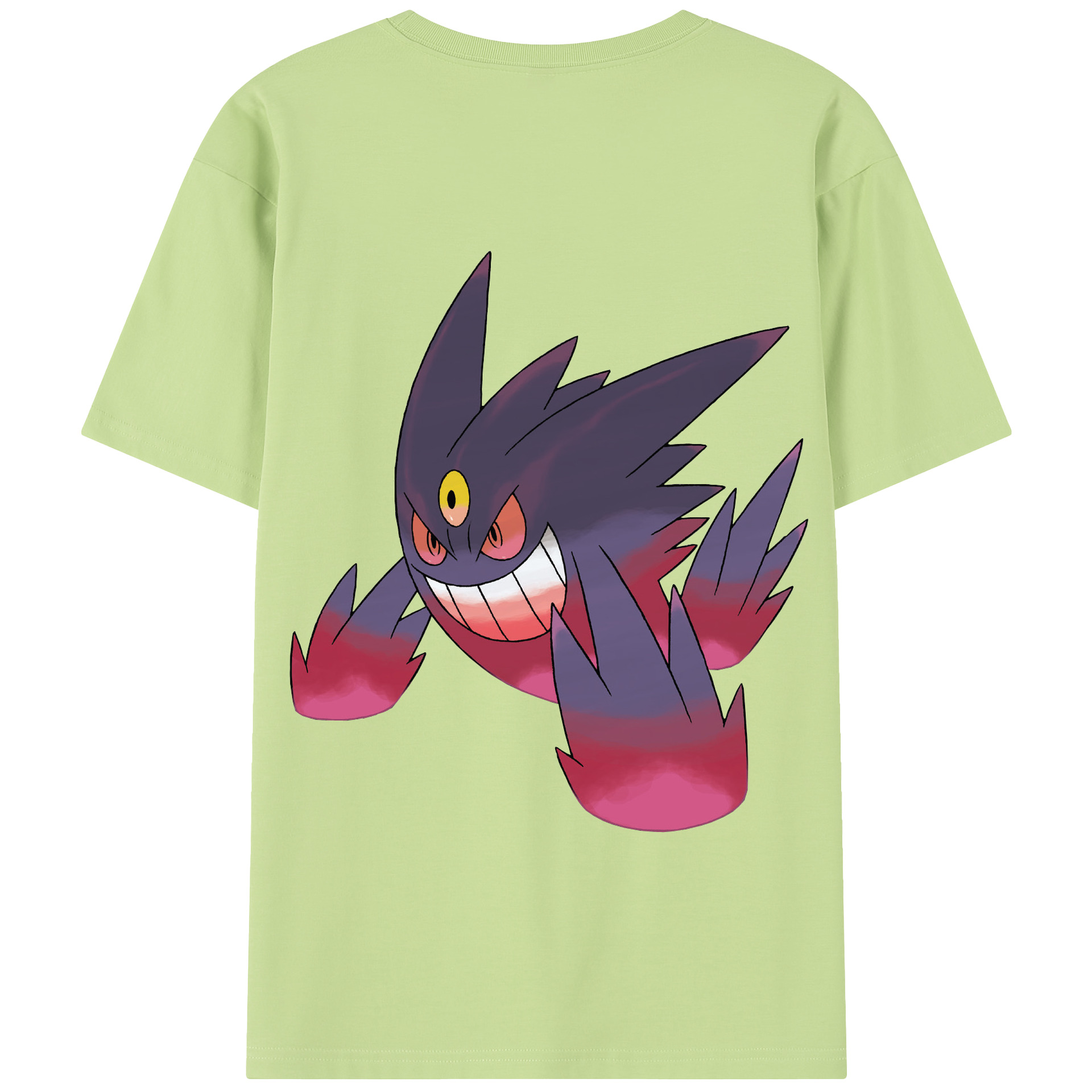 （画像用） ポケットモンスター Pokémon 綿100％半袖Tシャツ（背面プリント）